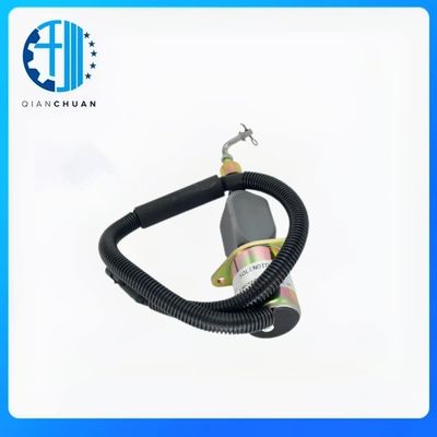 13026889 Fuel Shutdown Solenoid Valve 24V For Wechai Engine Shantui Road Roller SR10