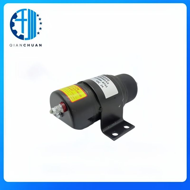 ME040145 053400-0745 Fuel Shutoff Solenoid  24v  for HD800 HD900  KATO Excavator