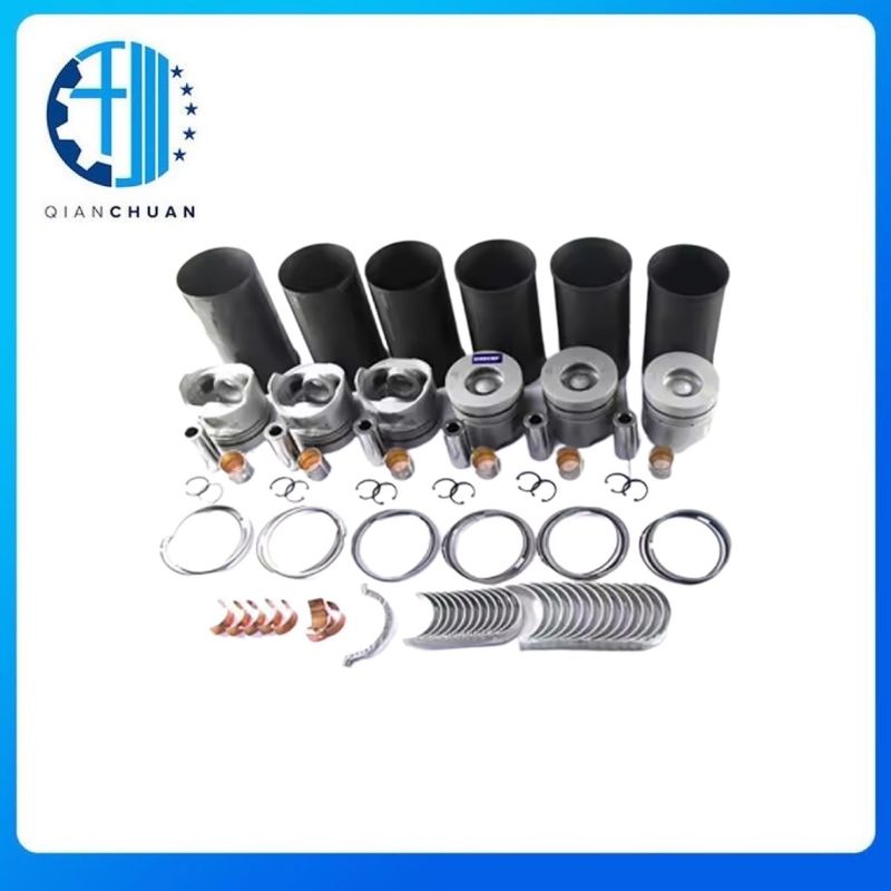 Rebuilt Kit Piston Kit For Hyundai R335LC-7 Excavator  Diesel Engine Spare Parts